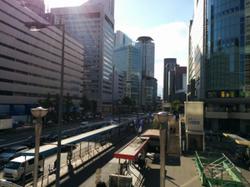 A brief view of Osaka city.