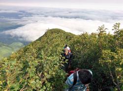 Climbing Mt. Rishiri